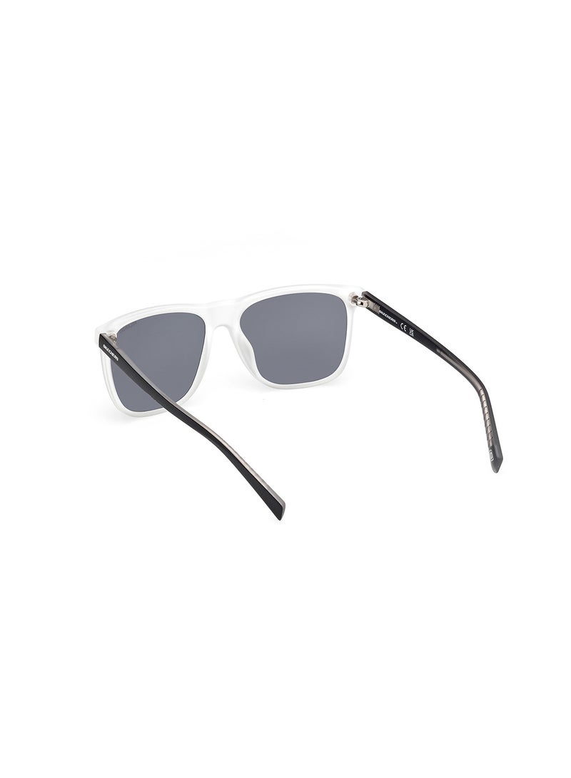 SKECHERS Men's Polarized Square Sunglasses - SE629026D56 - Lens Size: 56 Mm - Image 5